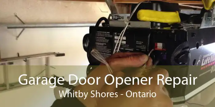 Garage Door Opener Repair Whitby Shores - Ontario