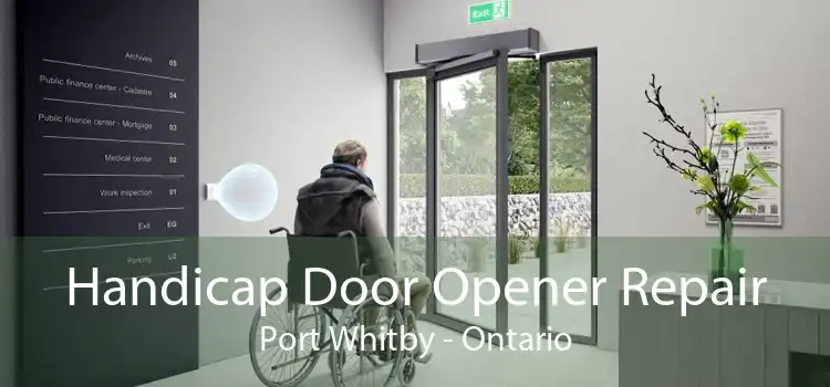 Handicap Door Opener Repair Port Whitby - Ontario